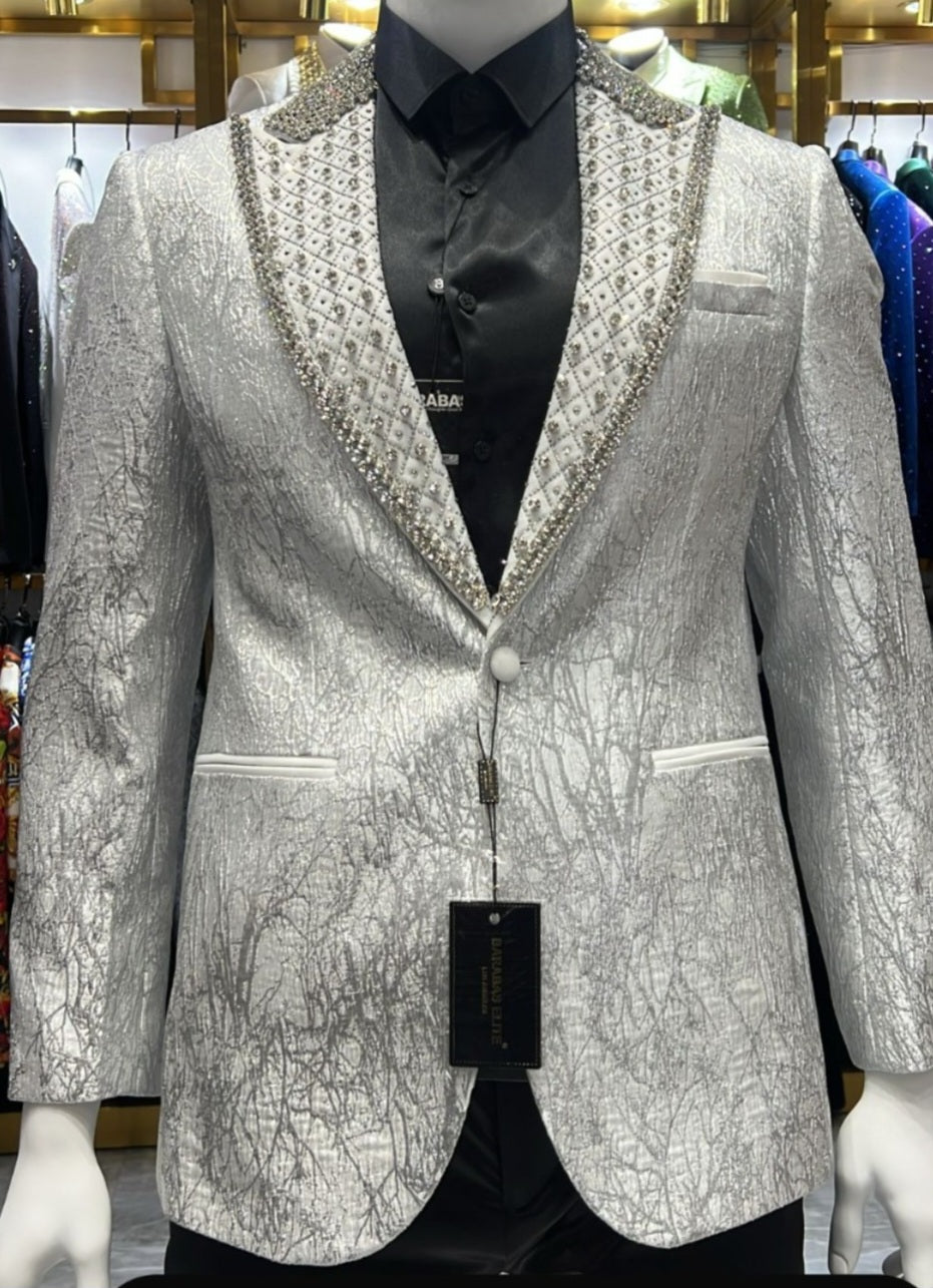 Biarelli Satin Gold Suit