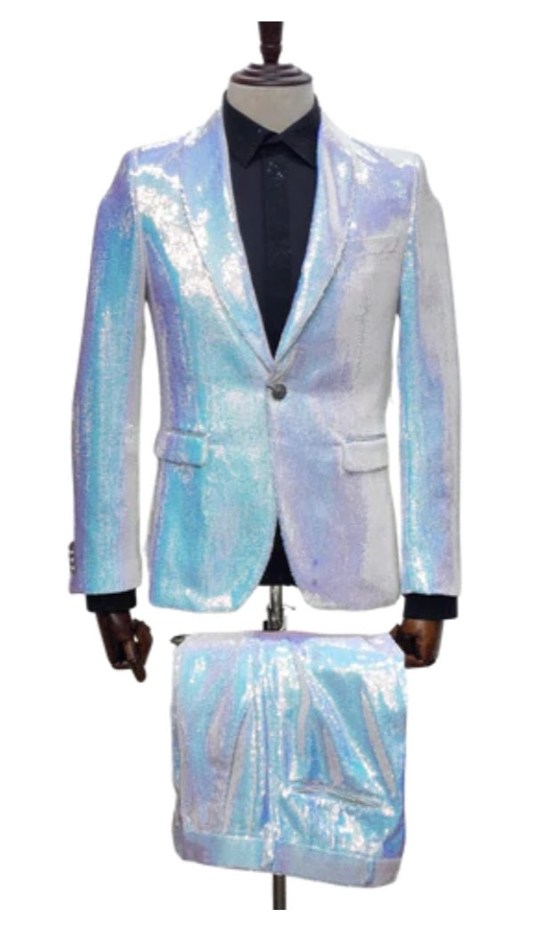 Giovanni Irridescent Suit – The Suitcase Ltd