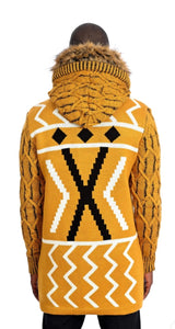 Cardigan Sweater/Mustard