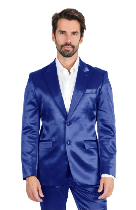 Extent Royal Satin Suit