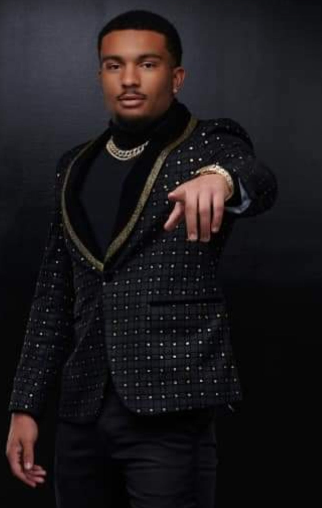 Blk/Gold Sportcoat